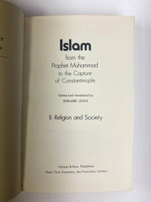 Islam: From the Prophet Muhammad to the Capture of Constantinople (I-II Volume)- Bernard Lewis - 4