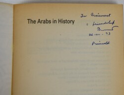 The Arabs in History- Bernard Lewis (İthaflı, İmzalı) - 3