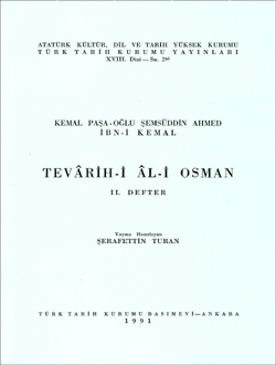 Tevârih-i Âl-i Osman: II. Defter- Şerafettin Turan - 1